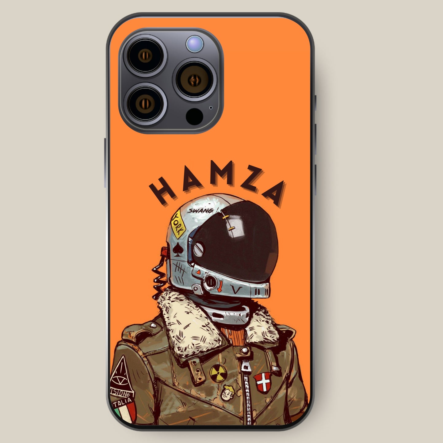 Astronaut Customise iPhone 15 Case for iPhone 15 Pro Max, 16 Plus, 14, 15, 16