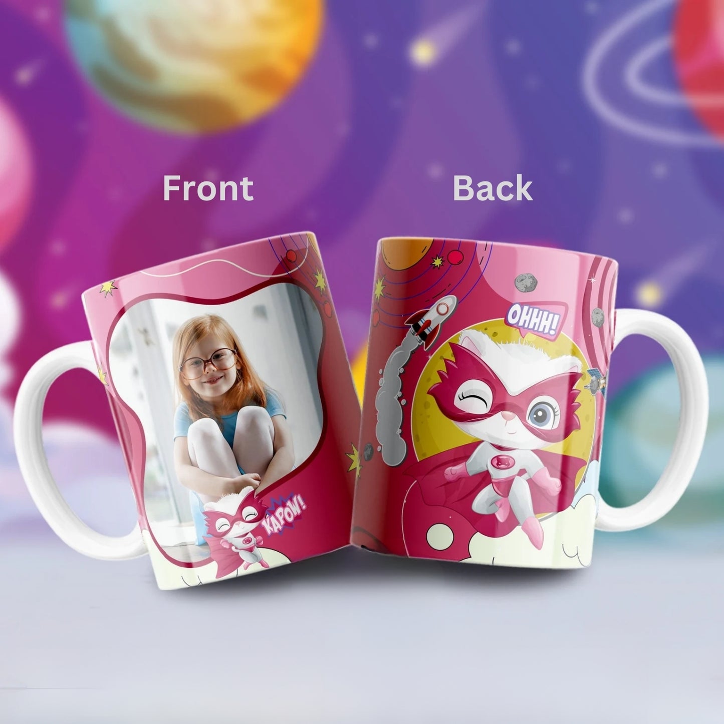 Super Catty Personalized Photo Mug for her