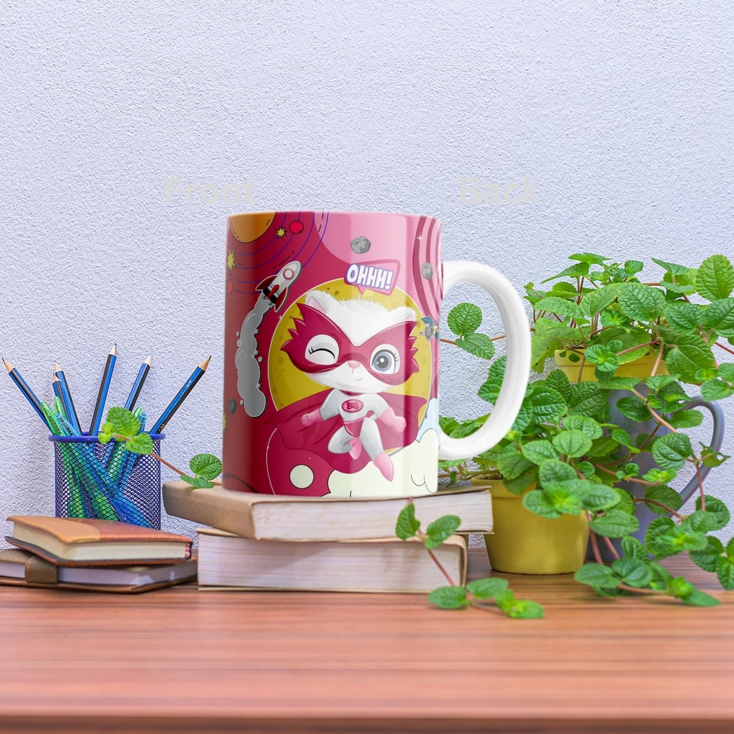 Super Catty Personalized Photo Mug for her