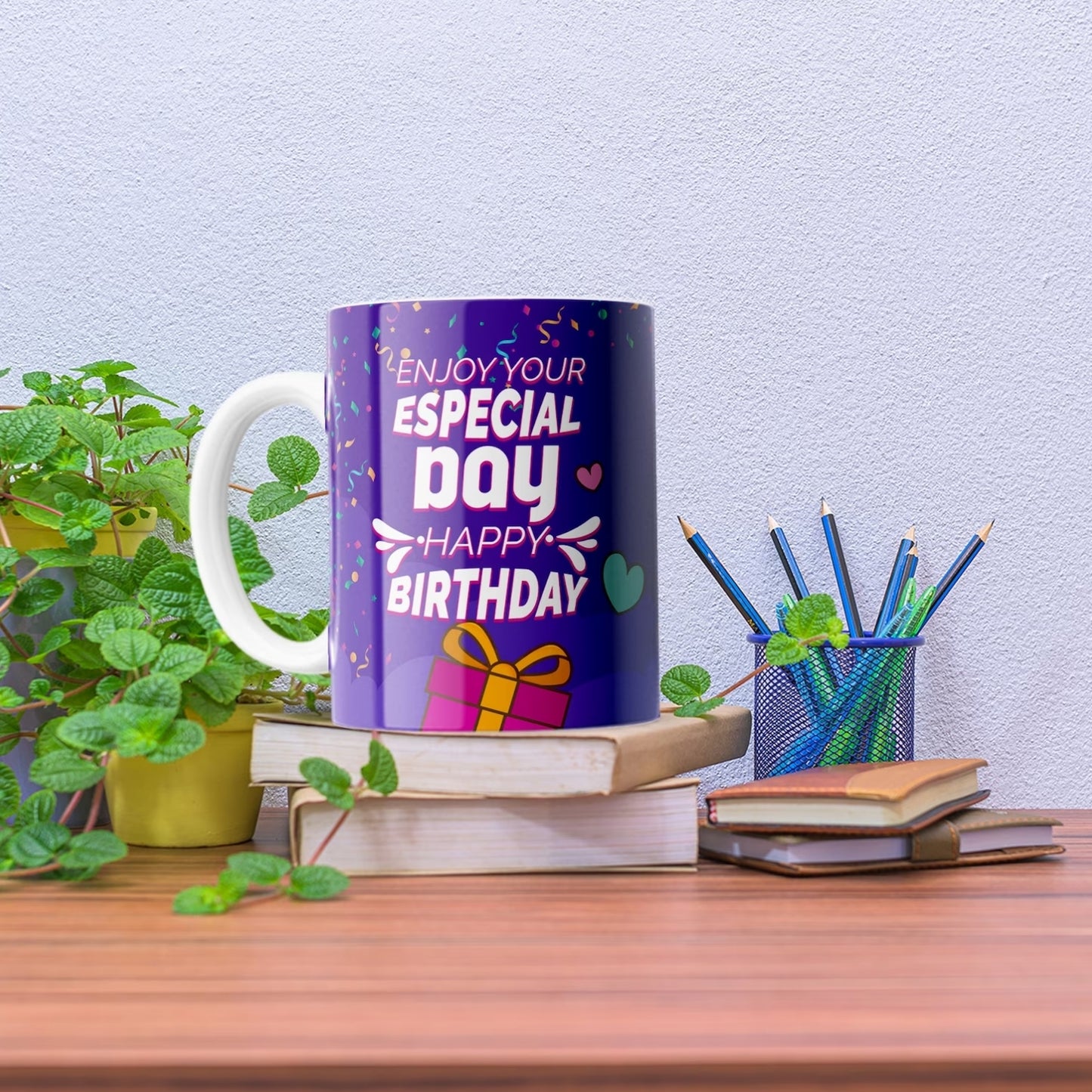 Unicorn Personalized photo Birthday Mug