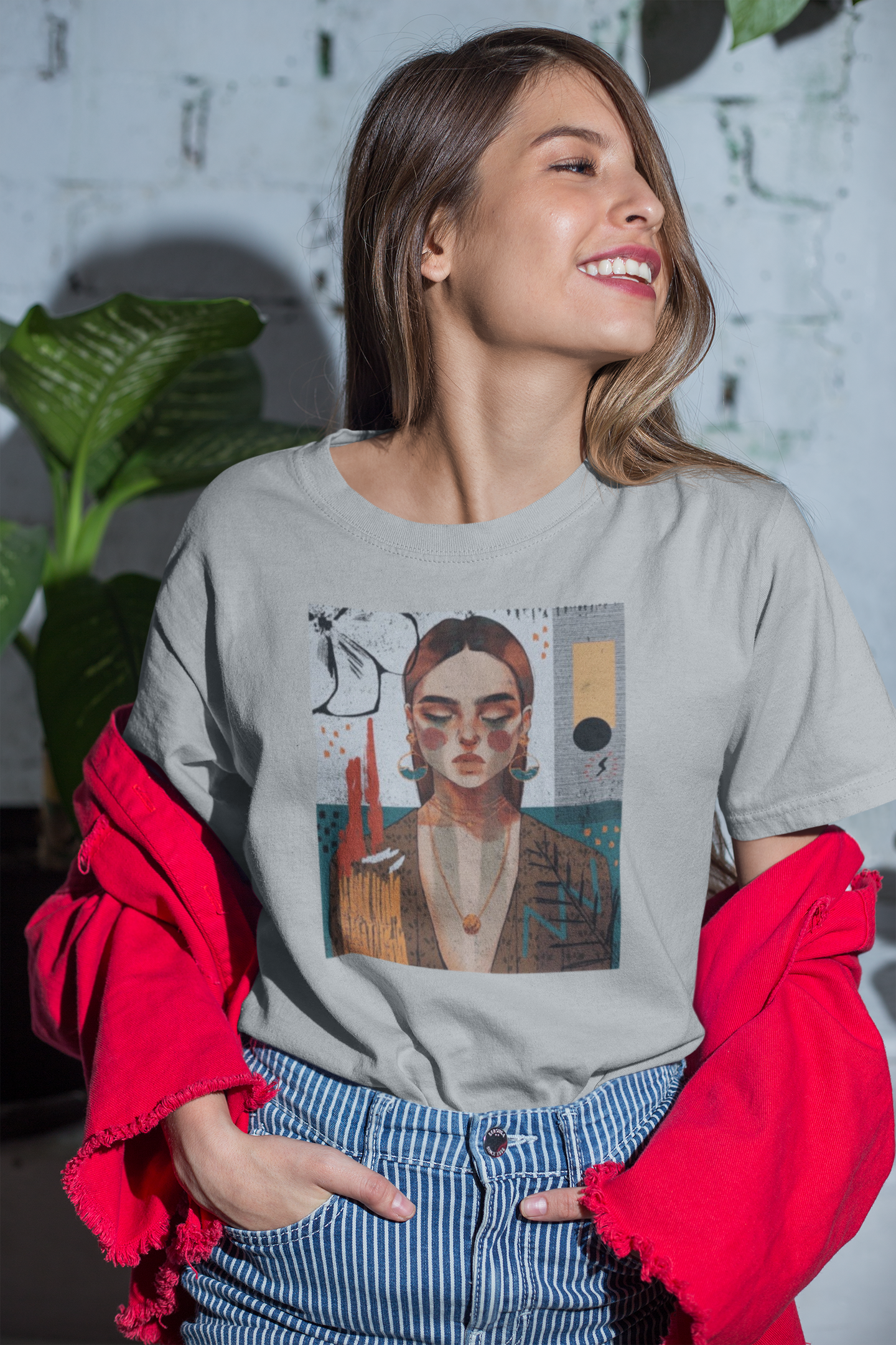 Abstract Art T-shirt for women