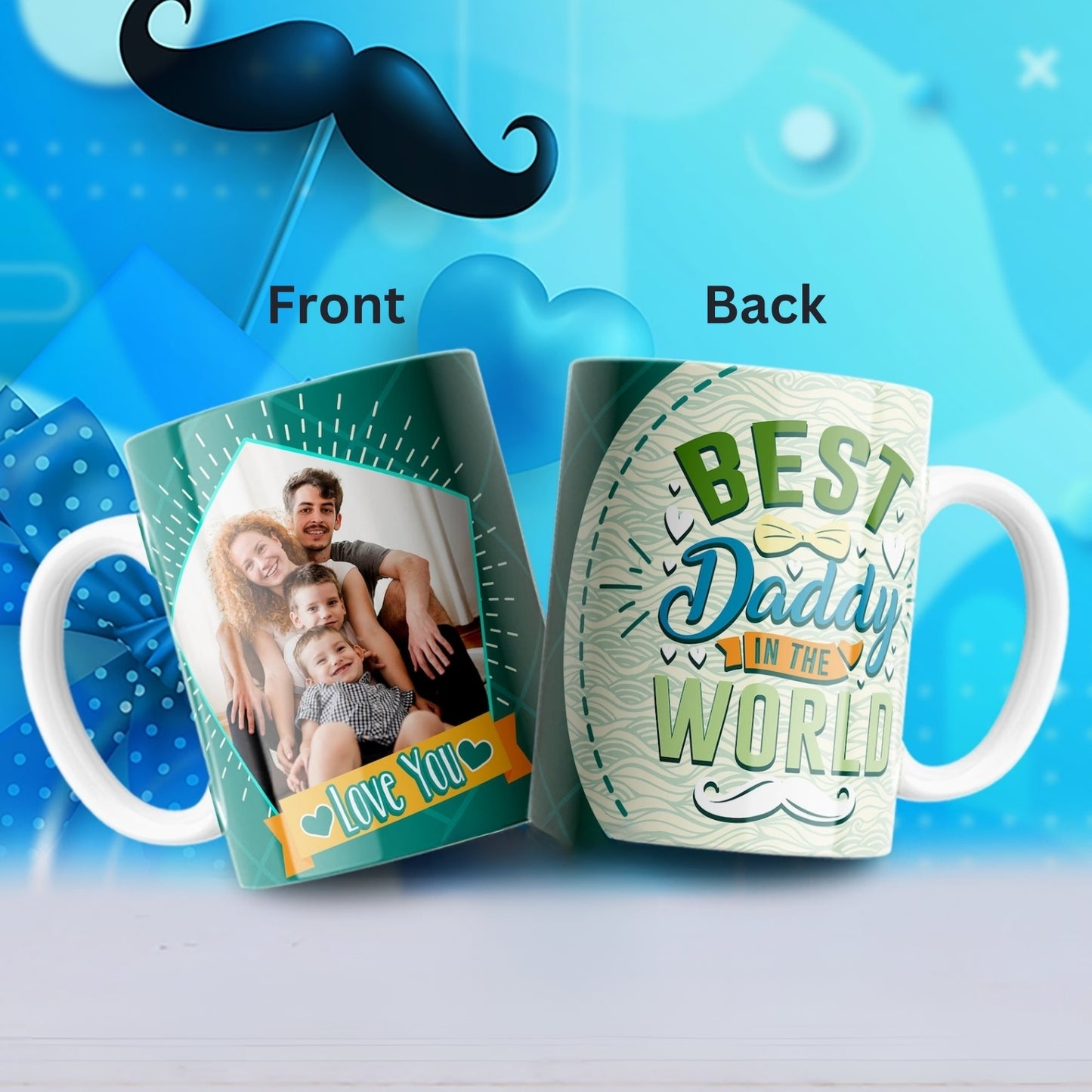 Best Daddy Personalised Photo Mug