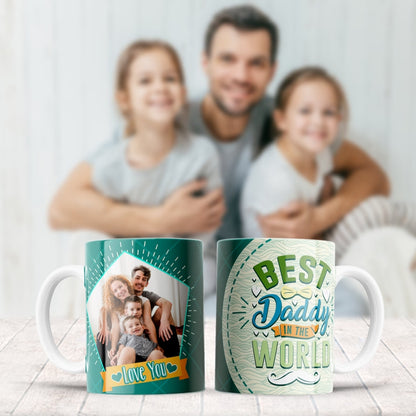 Best Daddy Personalised Photo Mug