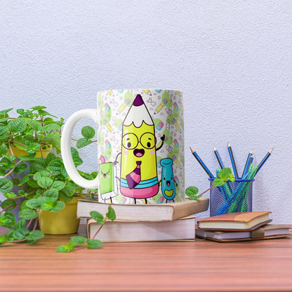 Best Teacher Ever Green Mug