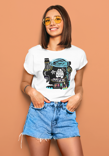 Close Eye Doodle Art