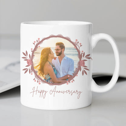 Happy Anniversary Photo Mug