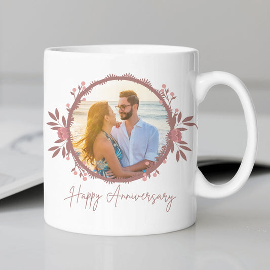 Happy Anniversary Photo Mug