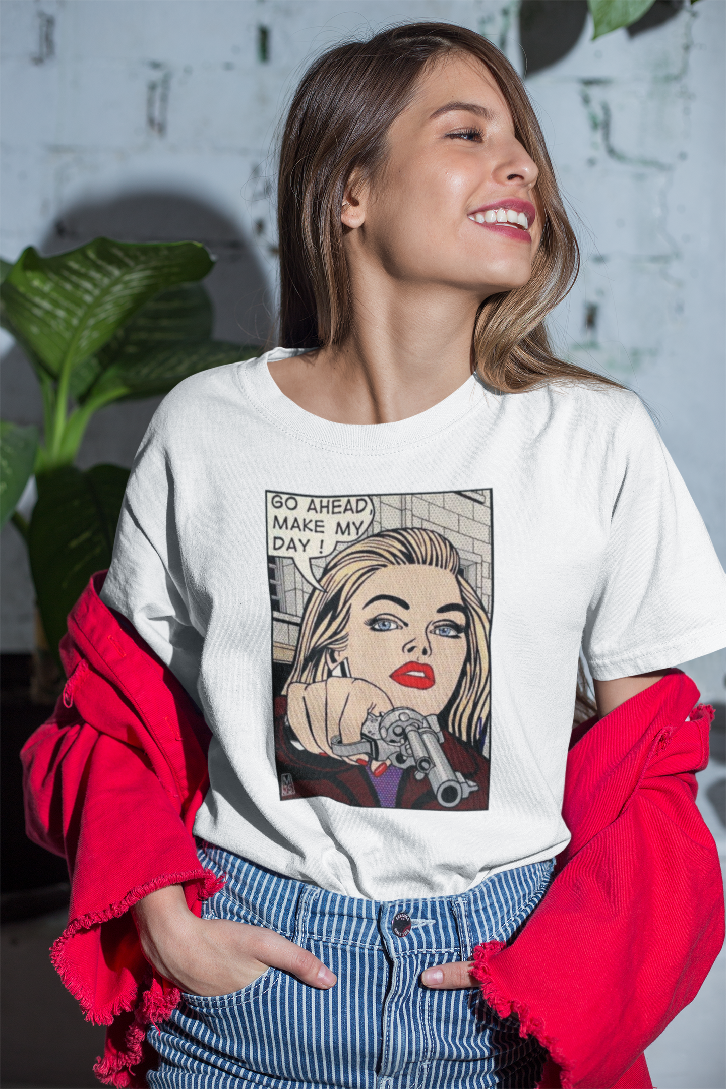 Make My Day Women T-shirt
