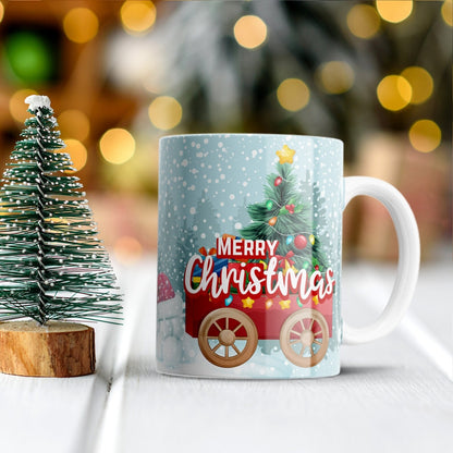 Merry Christmas Santa Personalized Photo Mug