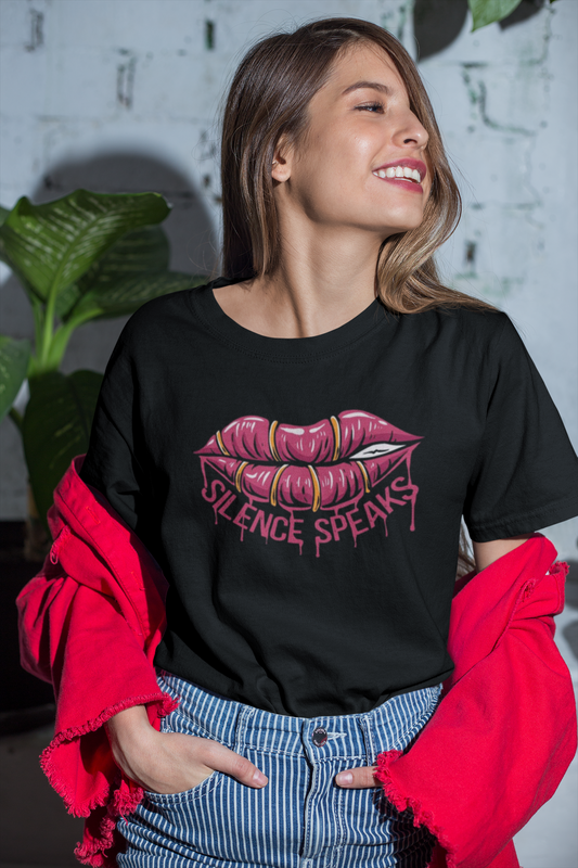 Silence Speaks Women T-shirt