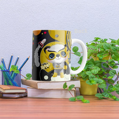 Super bear Personalized Photo Mug for Him