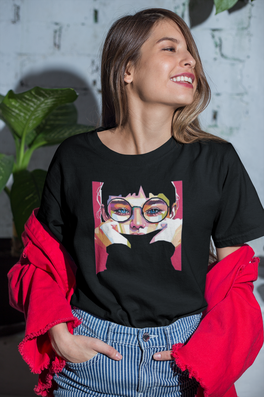 Women in Glasses Women T-shirt