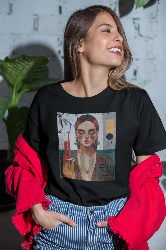 Abstract Art T-shirt for women