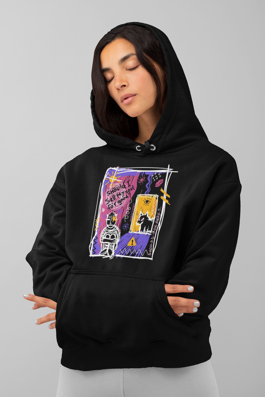 Save Me From Myself - Women’s Doodle Art Hoodie
